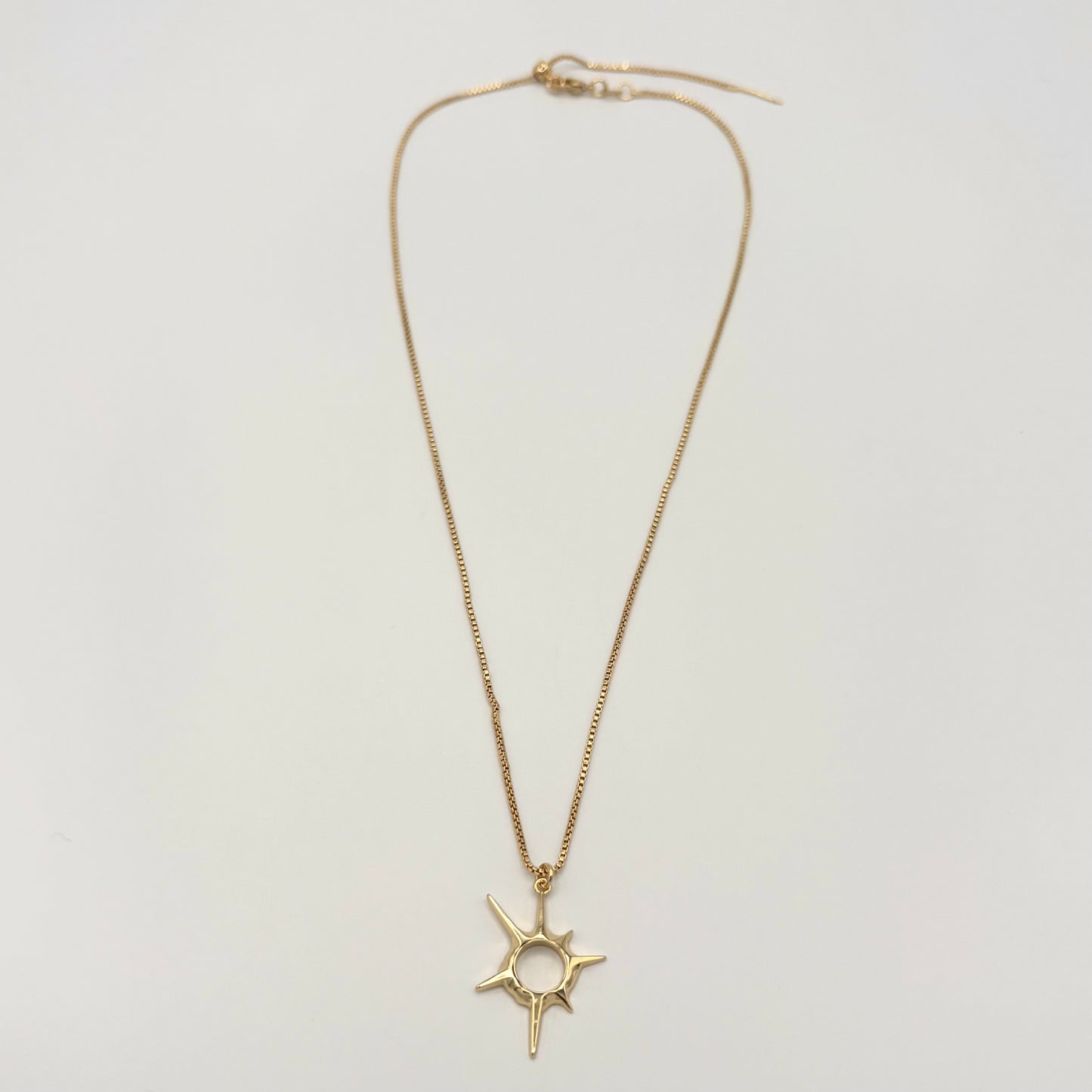 24k Gold-Filled Sun Necklace