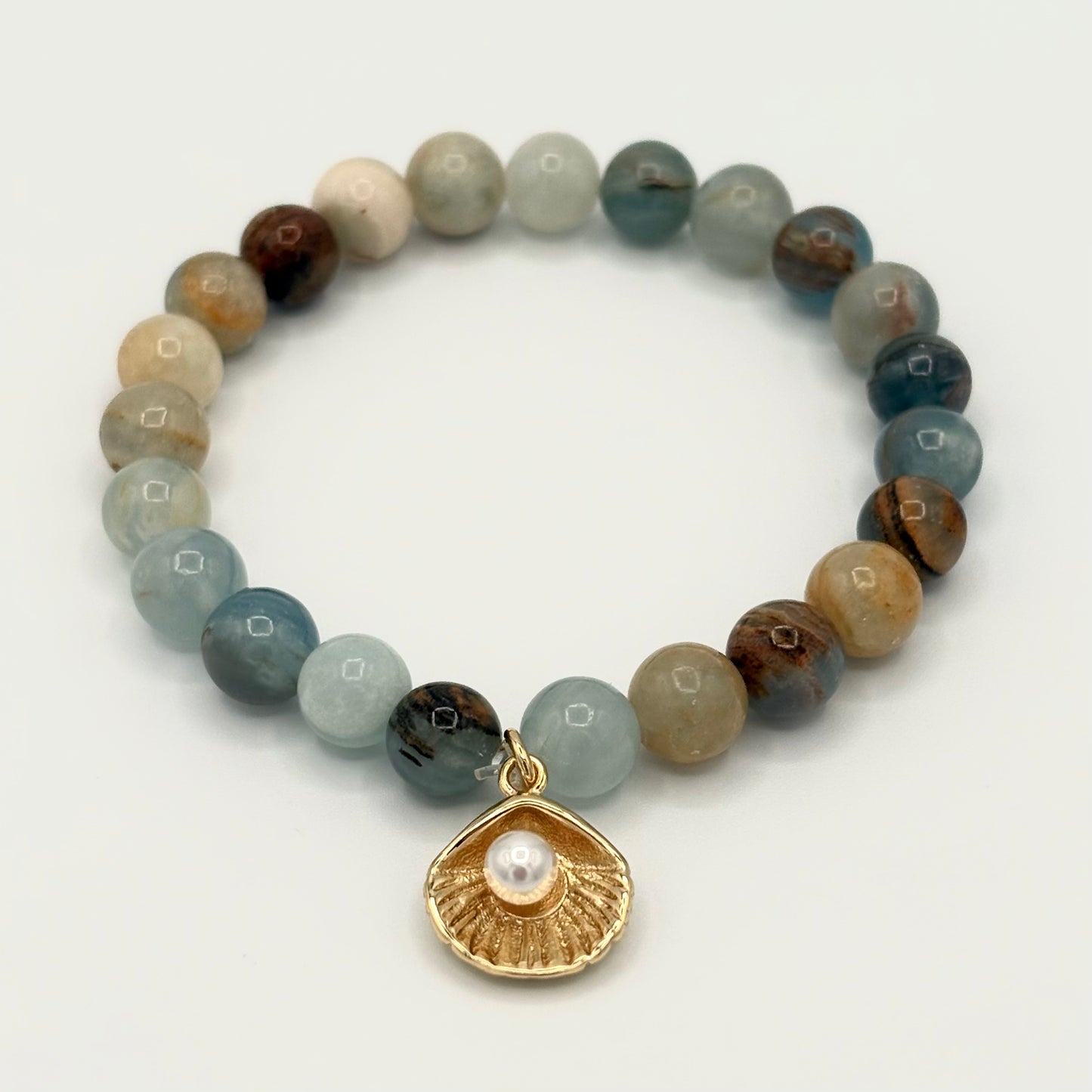 Ocean Muse Blue Calcite Bracelet