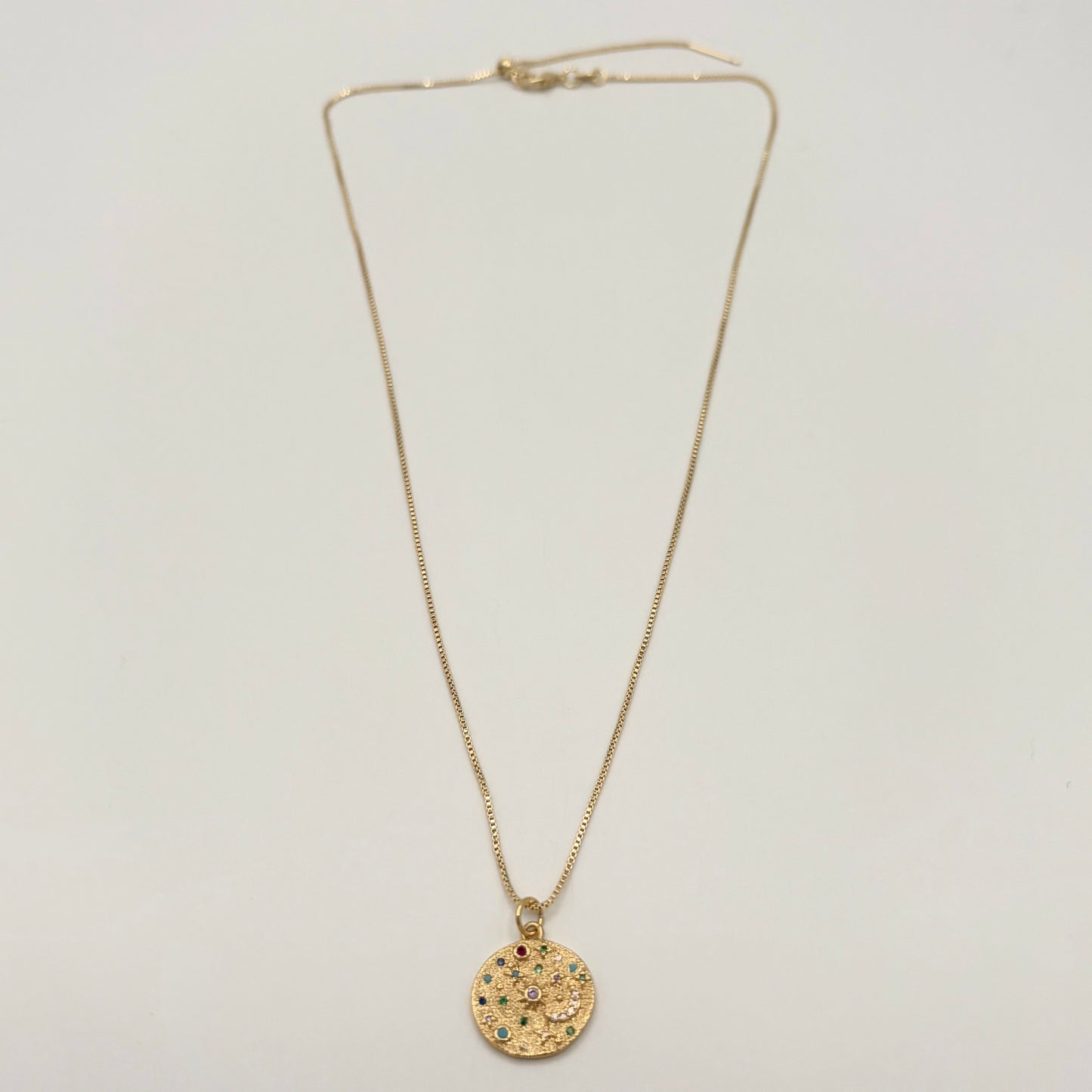 24k Gold Plated Celestial Necklace