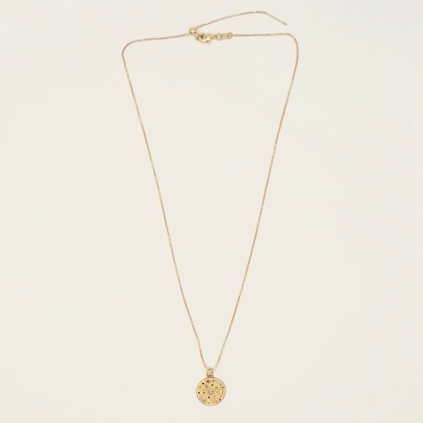 24k Gold Plated Celestial Necklace