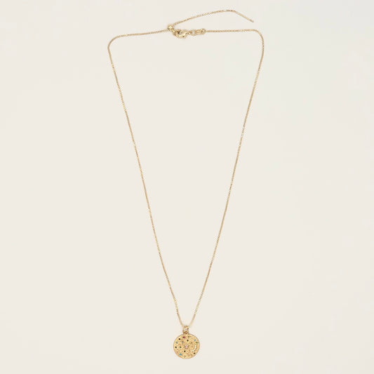 24k Gold Plated Celestial Necklace