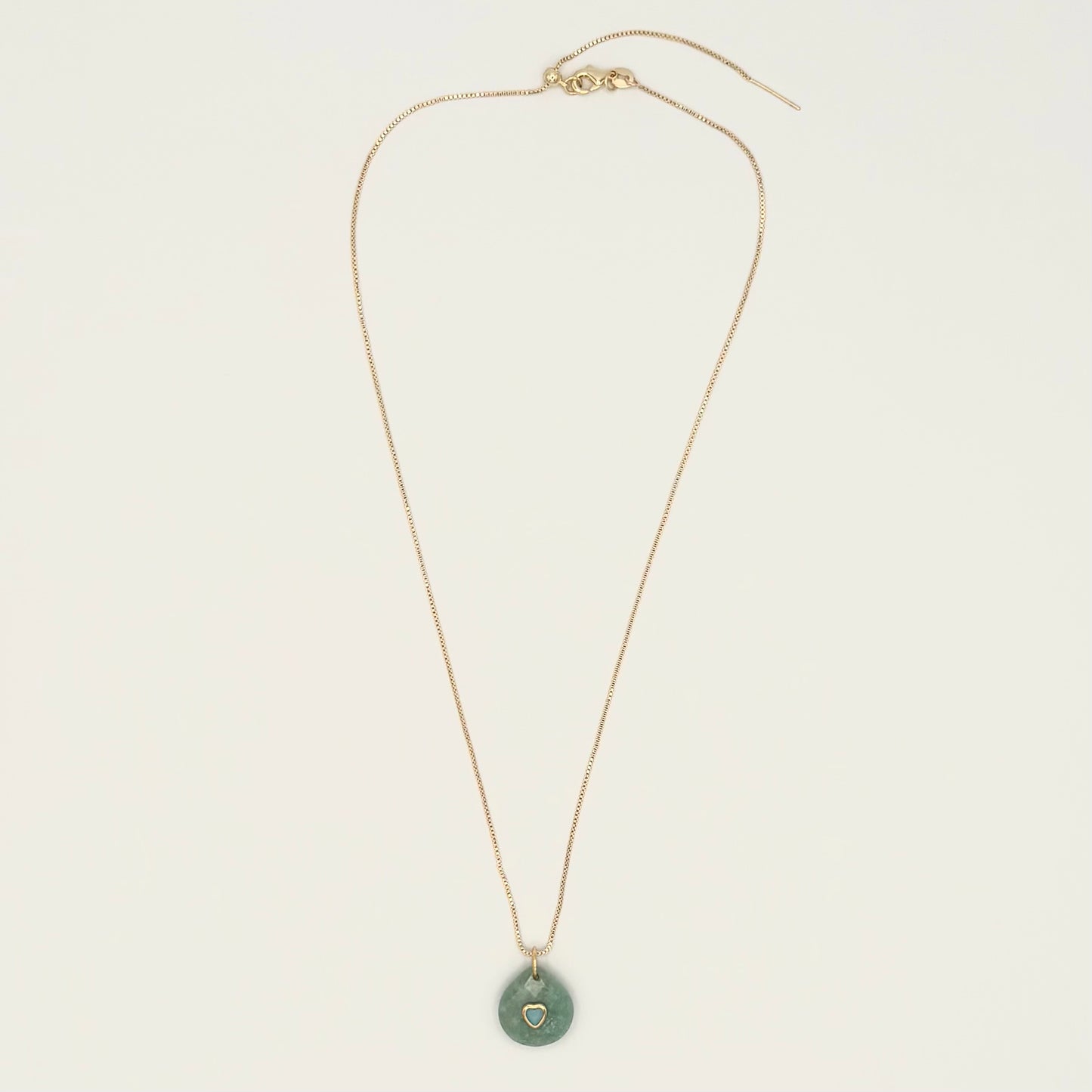 Amazon Heartdrop Necklace