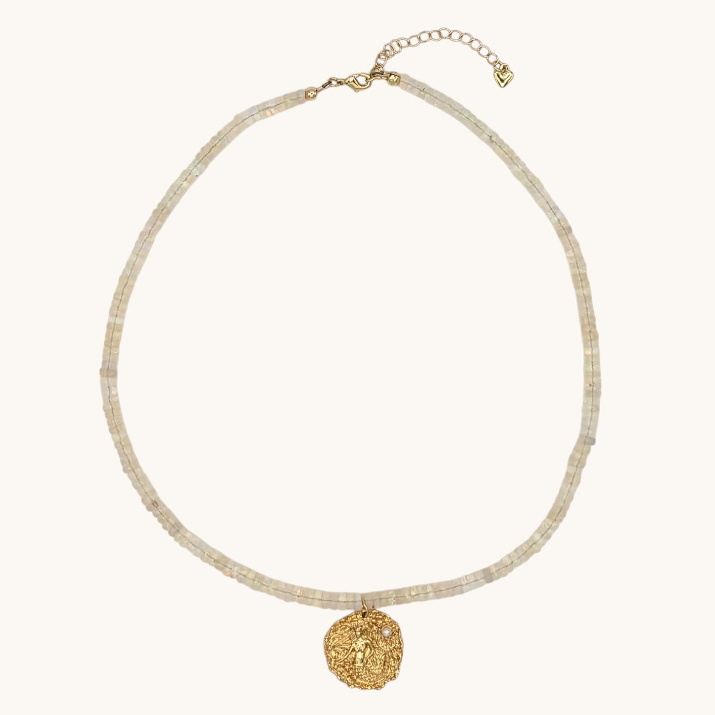 Ethiopian Opal & 24k Gold-Filled Gemstone Necklace