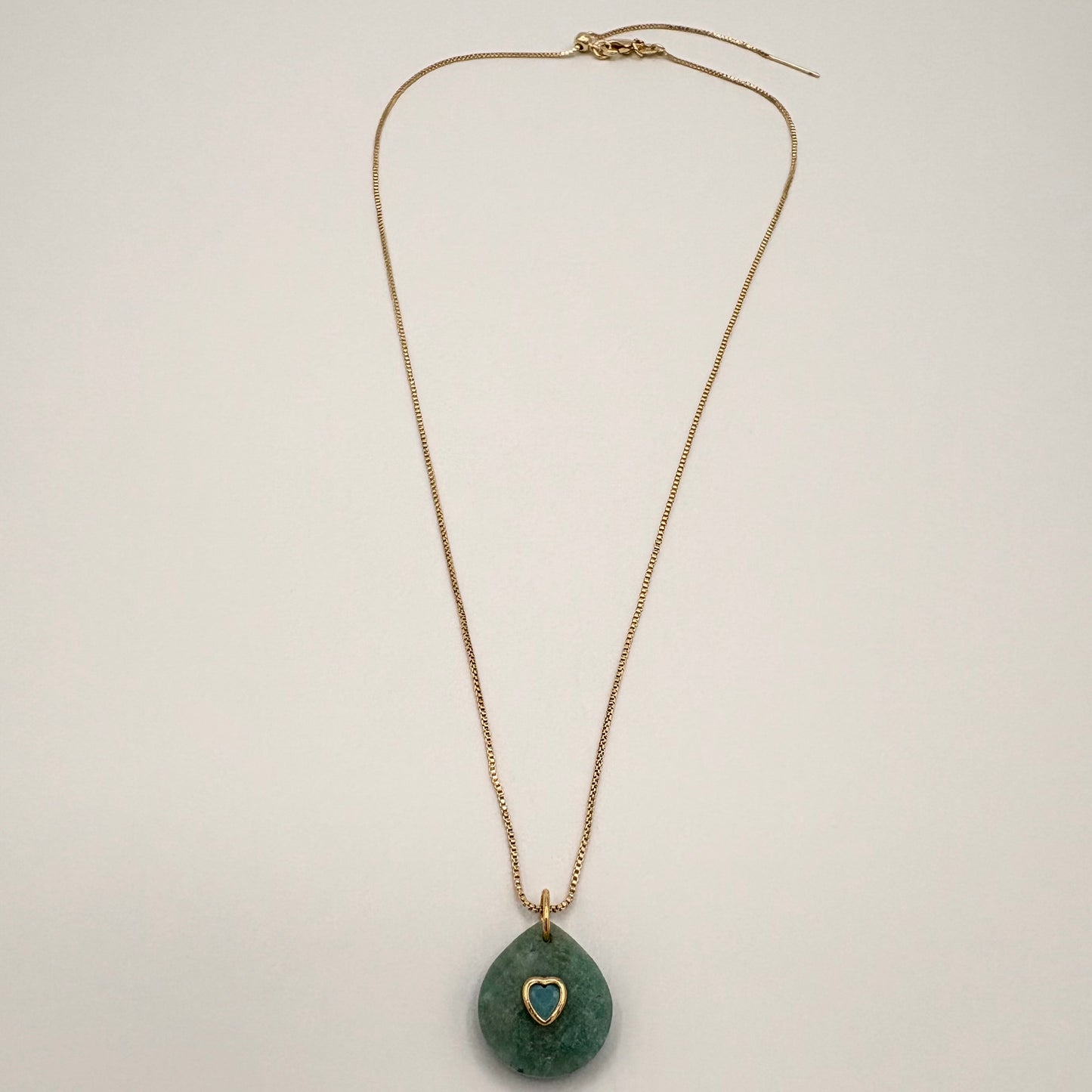 Amazon Heartdrop Necklace