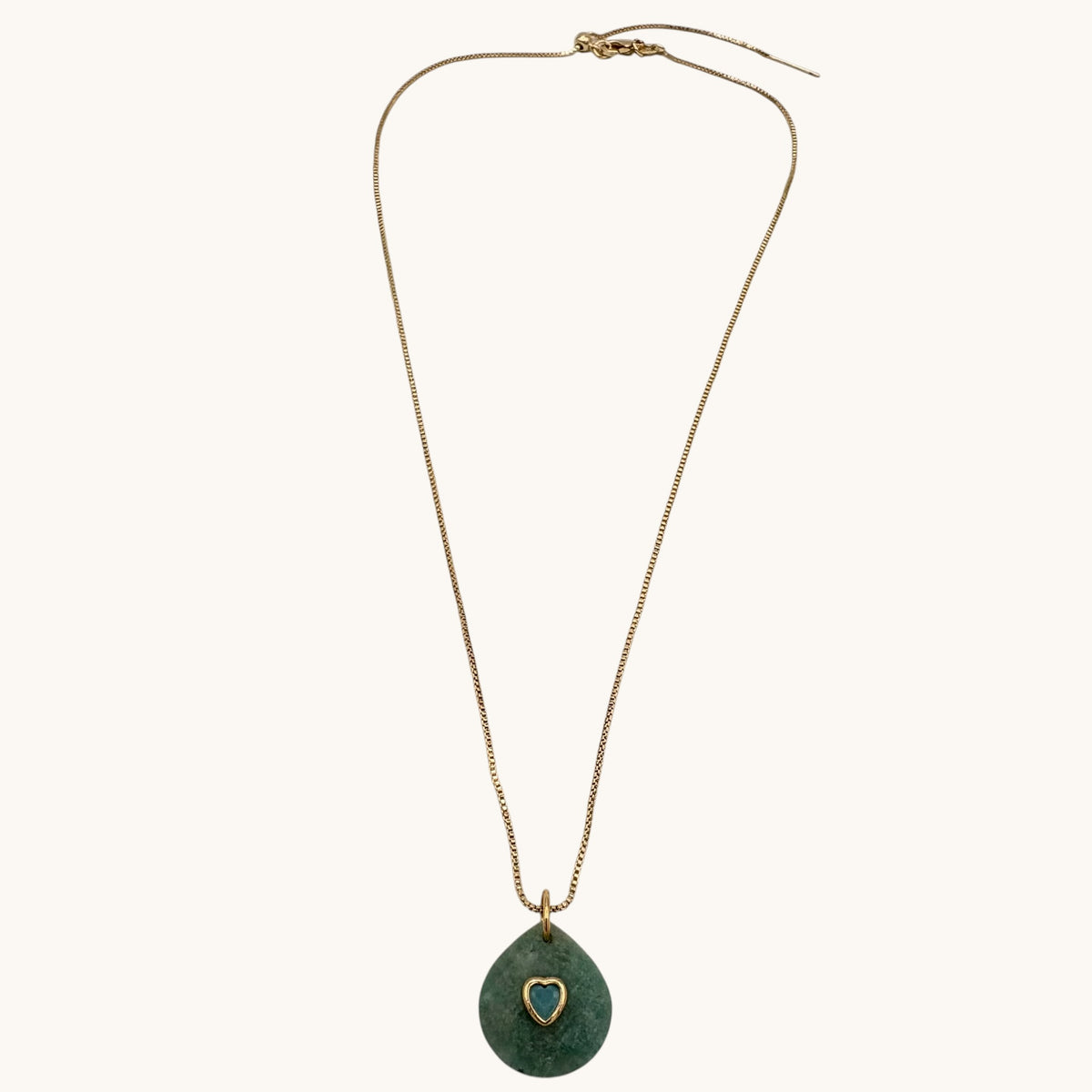 Amazon Heartdrop Necklace