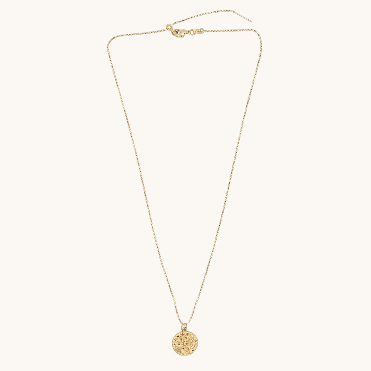 24k Gold Plated Celestial Necklace