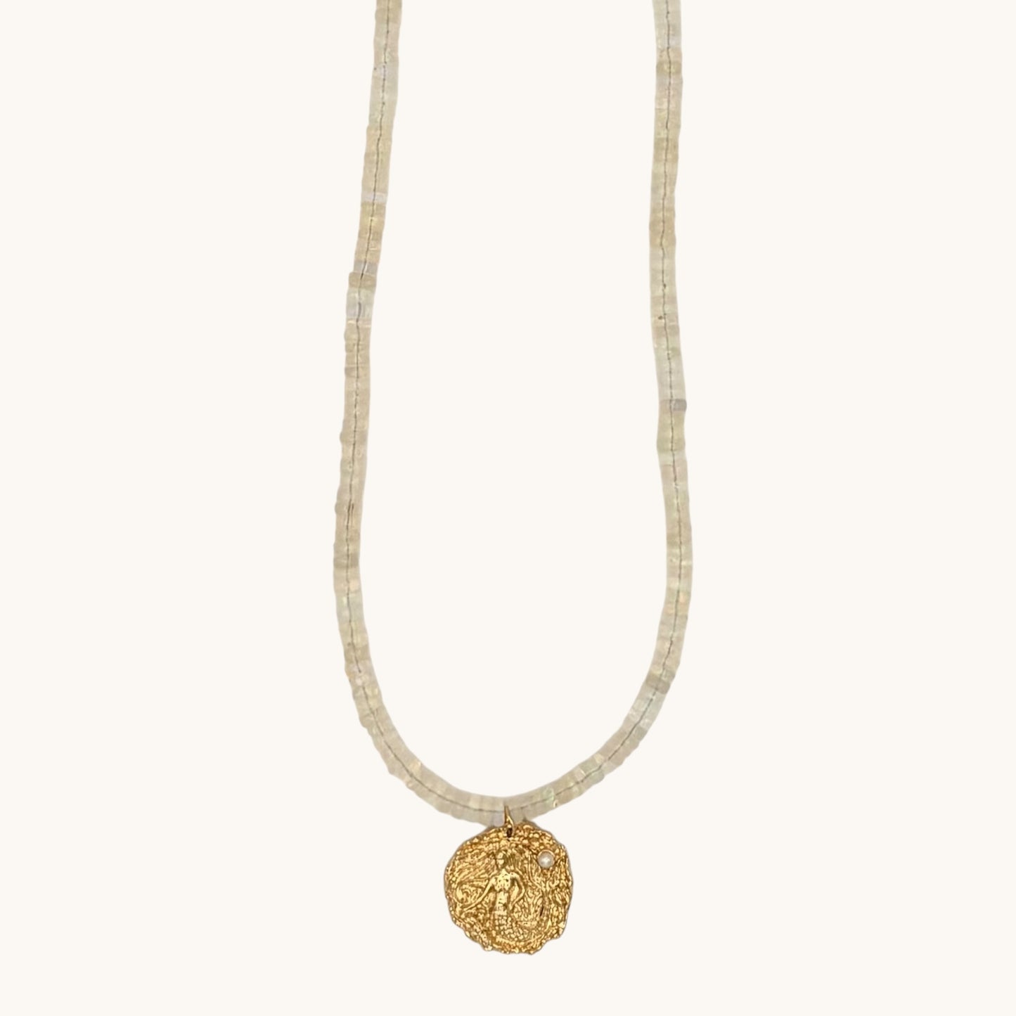 Ethiopian Opal & 24k Gold-Filled Gemstone Necklace