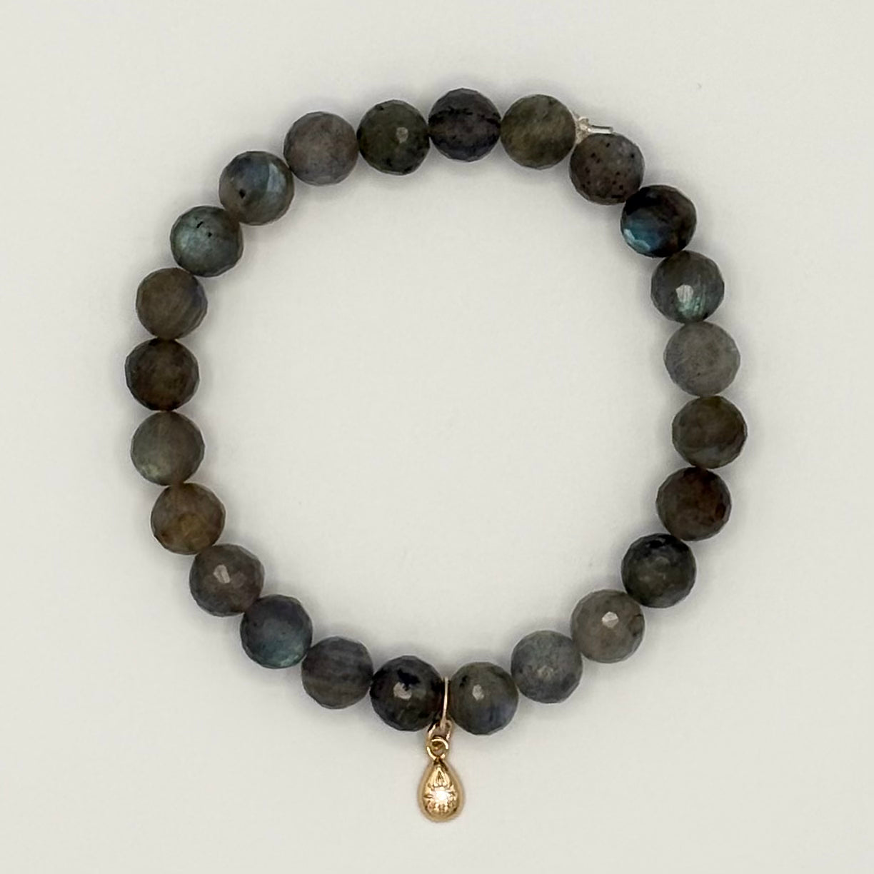 Labradorite & 24k Gold-Filled Celestial Gemstone Bracelet