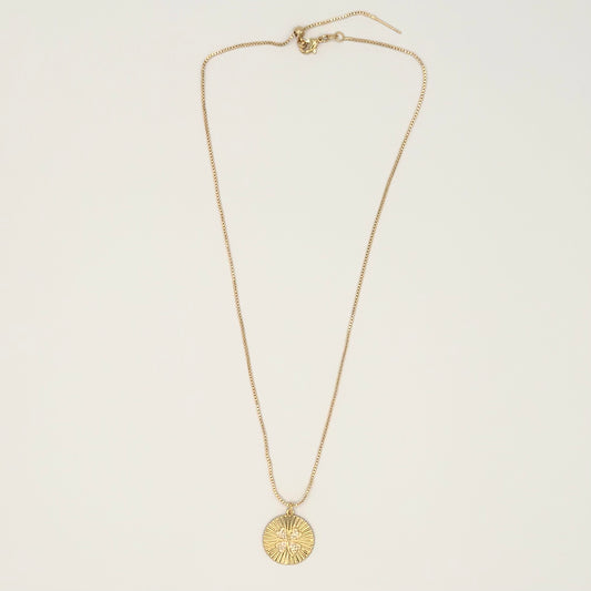 24k Gold-Filled & CZ Four Leaf Clover Necklace