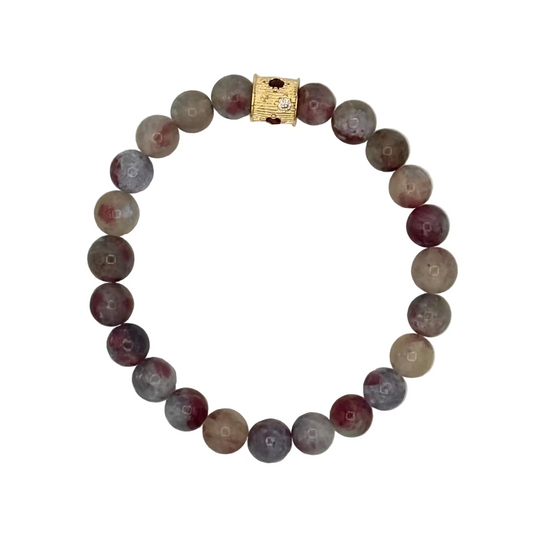 Cosmic Tourmaline Star Bracelet