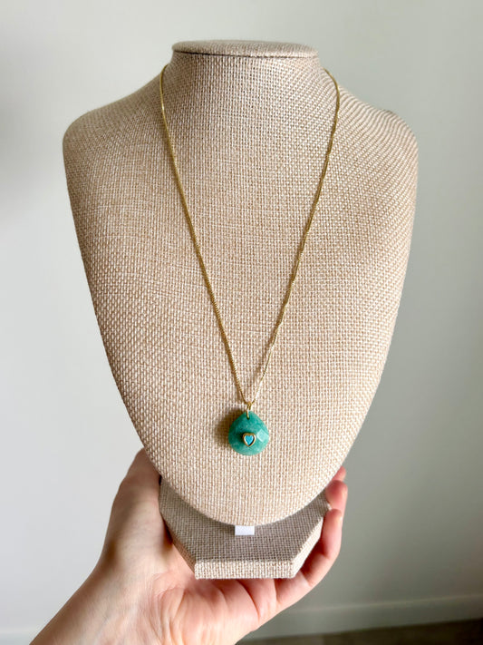 Amazon Heartdrop Necklace